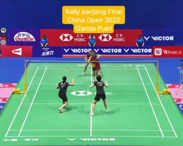 Cuplikan Pertandingan Partai Final China Open 2023 Ganda Putri # ...