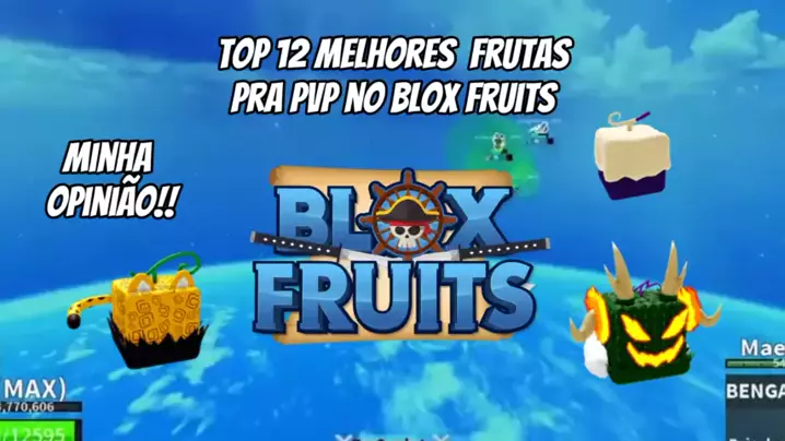 TOP 5 MELHORES FRUTAS PARA FARM NO BLOX FRUITS!!! 