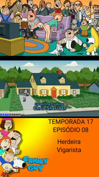 Pew redecanaiss . udio original criado por Pew . UMA FAM LIA DA PESADA ep8 familyguy FTVFamilia