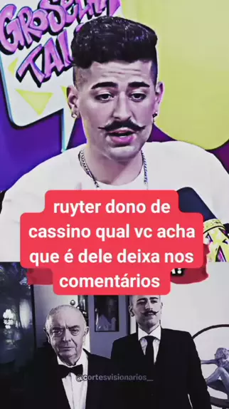 Ruyter o dono de cassino bem mais sucedido #ruyter #raiamsantos #cassi