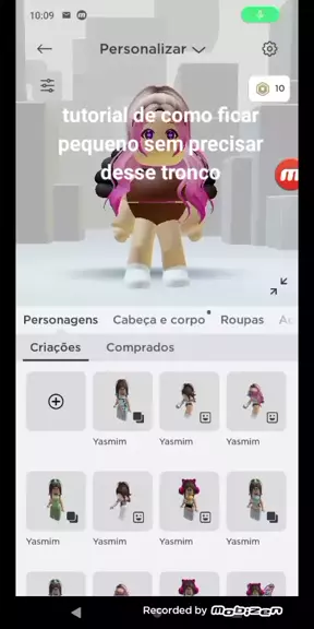 Como ficar pequeno no Roblox - Tutorial 