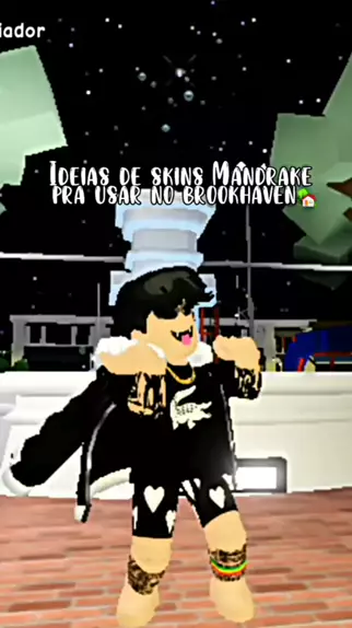 skin para menino de mandrake no brookhaven｜Pesquisa do TikTok