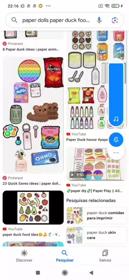 acessórios para paper duck ♥️ 