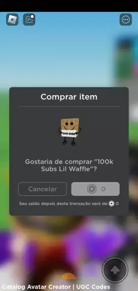 ⚡ITENS LIMITADOS - NÃO SÃO OS UGC NOVOS - Roblox - Outros jogos