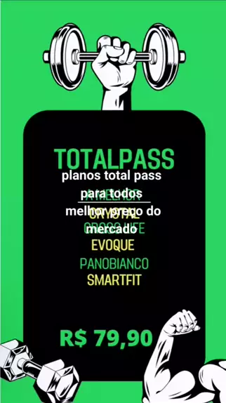 Está procurando ter acesso ás melhores academias com o #totalpass