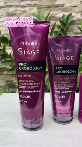 Nova Linha De Ciagem Pro Chronology Reconstruir E Nutrir O Cabelo Em