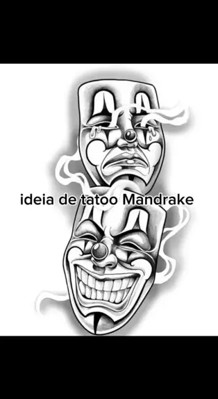 tatuagem de mandrake desenho