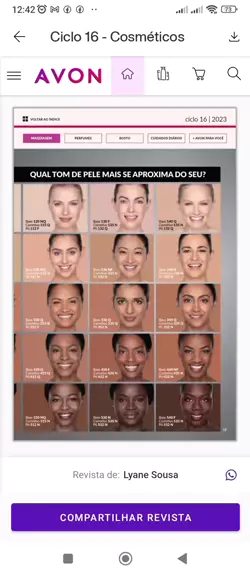 Avon Revista Cosméticos Ciclo 16/2023