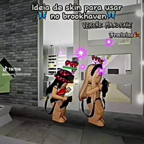 skin brookhaven roblox lupa mandrakes feminina