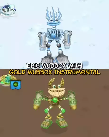 epic wubbox gold island fanmade