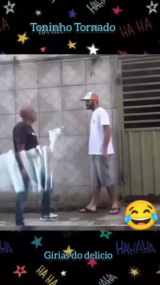 Toninho Tornado revelando as suas novas gírias 😂