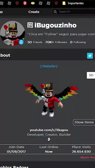 Como mudar o nome no Roblox de graça