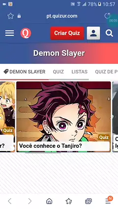 Demon slayer quiz(difícil)