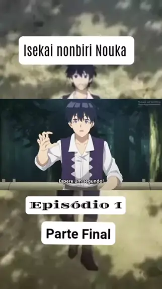 isekai nonbiri nouka 1 temporada dublado