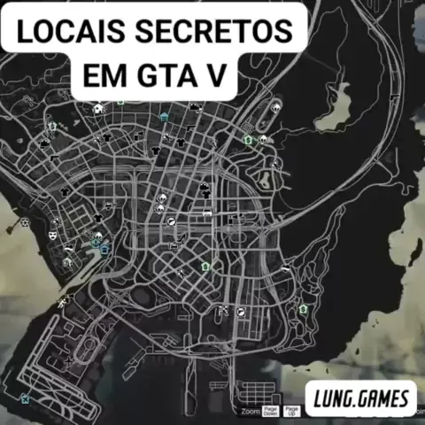 Lugares Secretos no GTA V 😱🔥 #gta #gtav #gta5