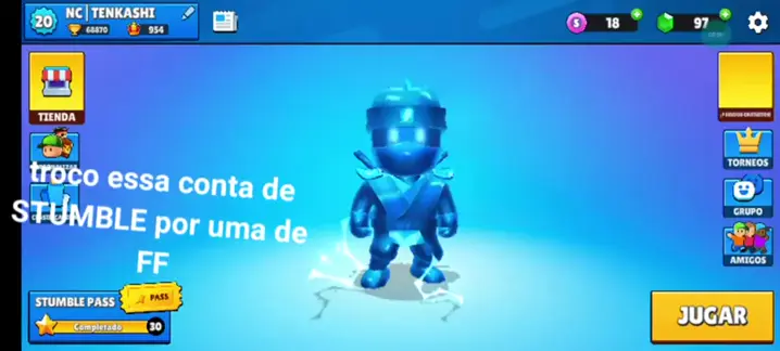 Trocas e venda de Brawl stars e Ff