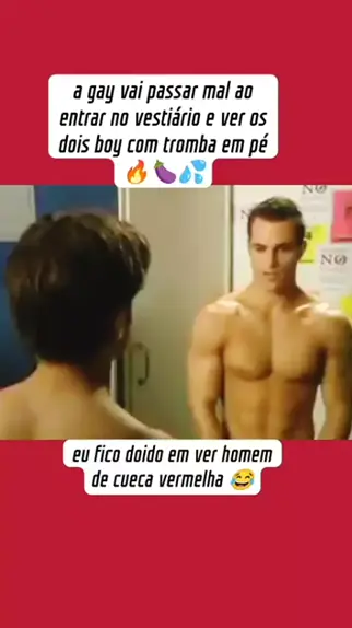 Cueca Aqui tem o que o meu namorado gosta desenho zíper gay