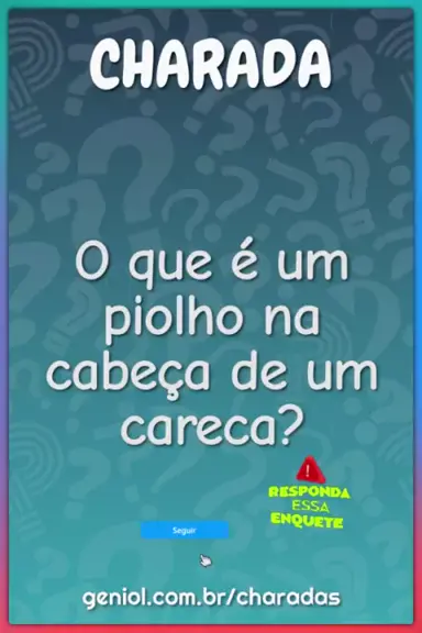 Charadas Inesperadas com Respostas - Geniol