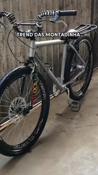 ESTOU APRENDENDO A DAR 360 - GRAU NA BIKE MONTADINHA 