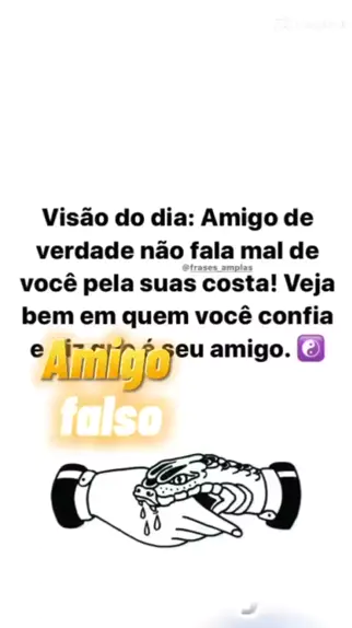 Quem é seu amigo de verdade?