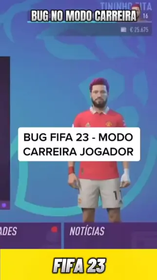 FIFA 23 TRAVANDO MUITO NO MODO CARREIRA