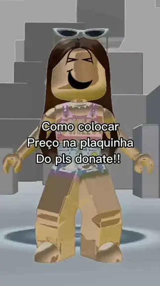 Como VENDER ITENS e GANHAR ROBUX GRÁTIS no PLS DONATE 