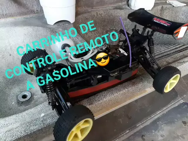 Carrinho de controle remoto gasolina