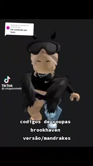 óculos no roblox de mandrake｜Pesquisa do TikTok