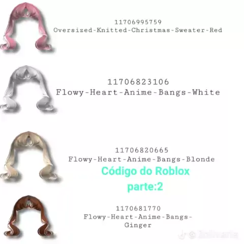 Red Hair Codes Roblox/Bloxburg 