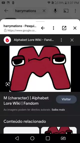 I (Alphabet Lore), The New Parody Wiki