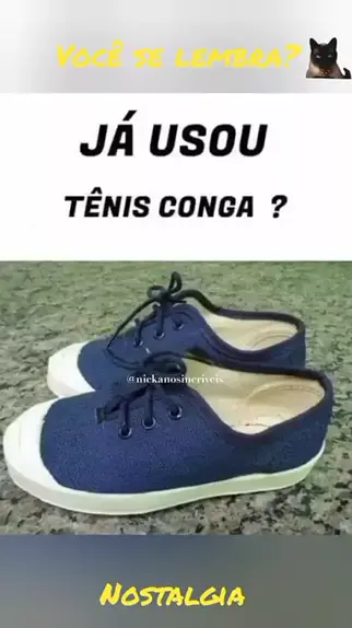 Tenis conga anos store 70