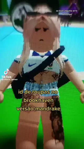 id de roupa de mandrake brookhaven menina｜TikTok Search