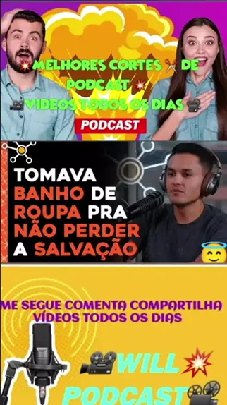 revelação Podcast melhorescortes Palhaça BeijoPraJogo segundaeucomeço