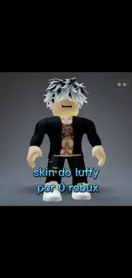 como montar a skin do luffy no roblox