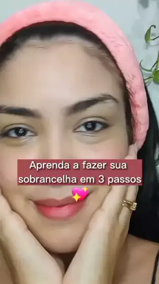 como fazer a sobrancelha crescer em 30 minutos