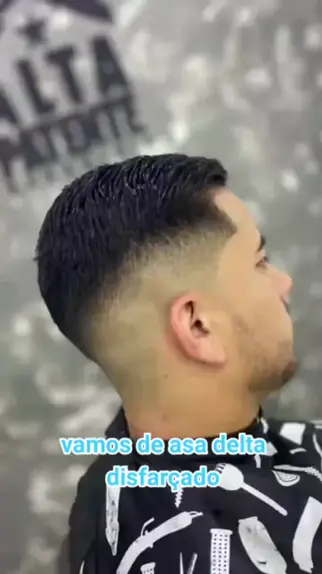 Corte de cabelo masculino asa 2024 delta disfarçado