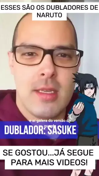 Dubladores brasileiros de Naruto#anime #narutoshippuden #dublagem