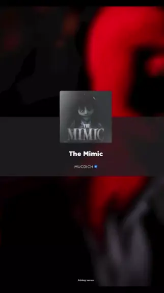 historia de the mimic roblox