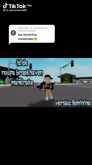 id de no brookhaven roupa no roblox mandrake｜TikTok Search