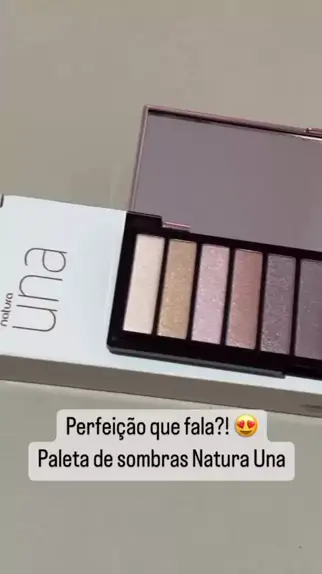 natura paleta de sombras una 6 cores