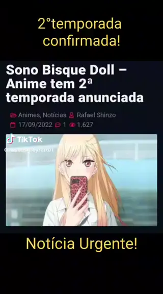 SONO BISQUE DOLL 2 TEMPORADA DATA DE LANÇAMENTO! - 2 SEASON