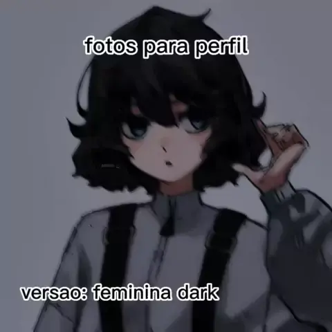 fotos de anime feminino dark