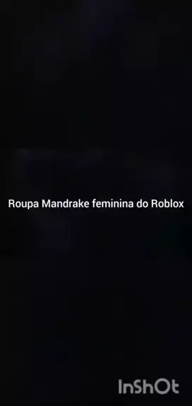 t shirt roblox feminina mandrake