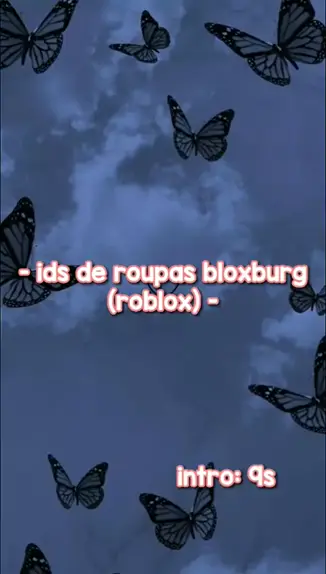 liberando Ids de roupa para o bloxburg