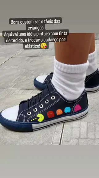 Customizar tenis sale com tecido