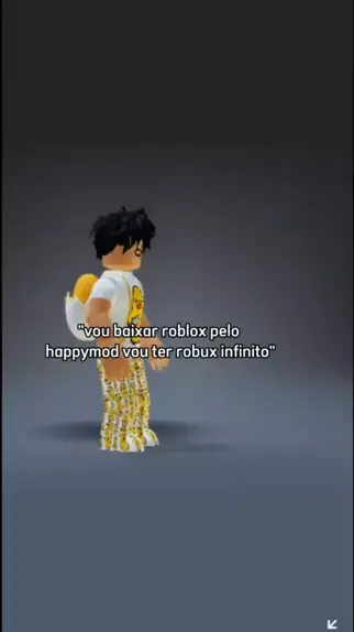 como ter robux de graça com happymod