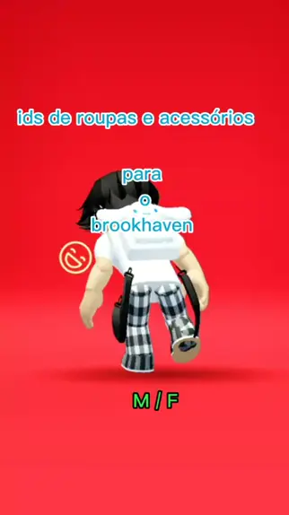 ID de roupas do roblox