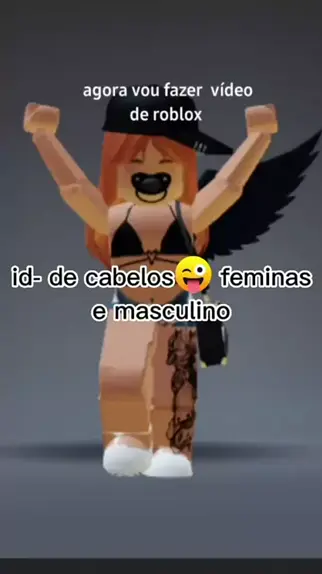 id de cabelo para usar no roblox