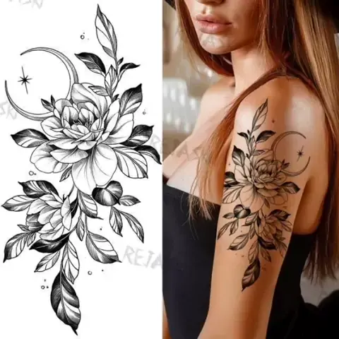 Tatto lobo no braço fechado  Tatuagem atrás do braço, Tatuagem mulher,  Tatuagem braço inteiro feminino
