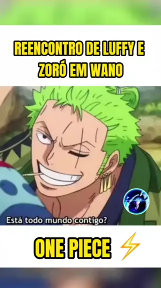 zoro #luffy #onepiece #anime #wano o reencontro de Luffy e Zoro